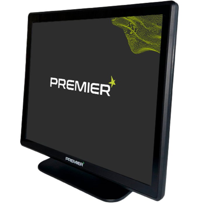 Premier KT-97 FT TPV Todo-en-Uno con Pantalla Táctil de 17 Pulgadas, Intel J6412, 8GB RAM, 128GB SSD, Negro